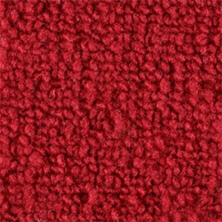 1971-73 Mustang Fastback Nylon Fold Down Carpet (Bright Red)